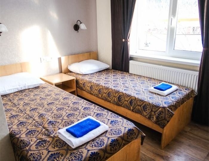 Номер "Твин" - Гостевой комплекс «Кедровый берег» Алтай